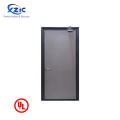 Strong Galvanized Steel Material Fireproof 180 minutes Rated Fire Resistance Time Door